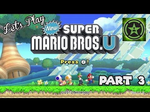 Let's Play - New Super Mario Bros. U Wii U Part 3