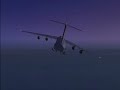 Lockheed-Martin C-5B Galaxy at Cape Canaveral