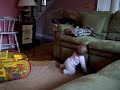 Jasper the Maine Coon Kitten and Baby Ella Play