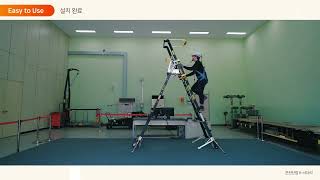 video thumbnail K-LADDER Height-Adjustable Platform Step Ladder KL-205, 6-Point Outrigger, Platform Height 1.3-2.2m, S-Mark Certified youtube
