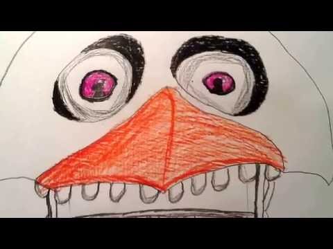 how to draw old chica