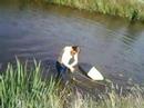 waterskieen met Jeep wrangler 90km/h waterskieen met Jeep wrangler 90km/h
