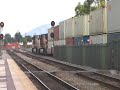 Top N Tail Warbonnet Pwr Pulling Out of Fullerton Station!!! Top N Tail Warbonnet Pwr Pulling Out of Fullerton Station!!!