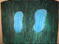Ron Gorchov Recent Paintings at NICHOLAS ROBINSON GALLERY