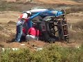 Rick Huseman Pro-Lite crash flip in Baja Rick Huseman Pro-Lite crash flip in Baja