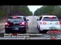 APR VW GTI MK6 GTI 2.0 TSI 3 RSC Exhaust Compared to Stock