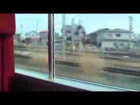 スーパー白鳥9号_八戸駅発車(車窓)