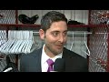 Yankees catcher Francisco Cervelli talks about his first career grand slam after he helped the Yankees defeat the Rangers, 12-5, on Sunday.