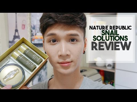 Nature Republic Snail Solutions SKINCARE REVIEW - Edward Avila