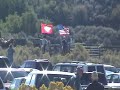 Fancher Wagon Train and Family Flag Bearers