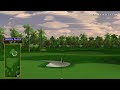 Golden Tee Great Shot on Tahiti Cove!
