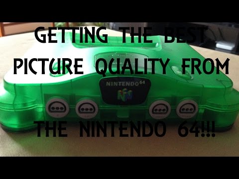 how to get better quality on nintendo 64