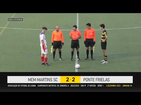 Mem Martins (2-2) Ponte Frielas [SUB19 J10]