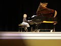 Maggie playing in the Winter 2009 Recital