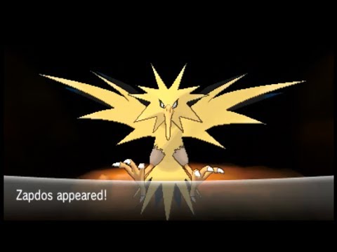 how to catch a zapdos in pokemon y