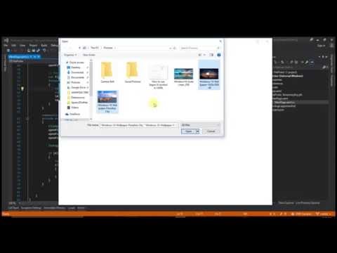 UWP File Picker