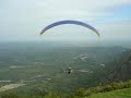 Paragliding take off