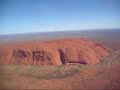 Ayers rock view from the helicopter, Australia