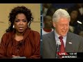 Bill Clinton VS Oprah Norah ,  Chris Mathews  MSNBC