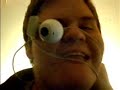 webcam eye man and rusty night