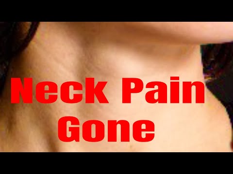 how to self neck massage