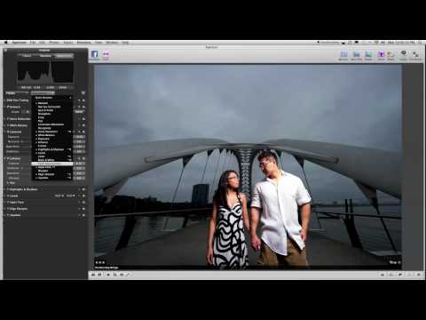 how to isolate color in aperture