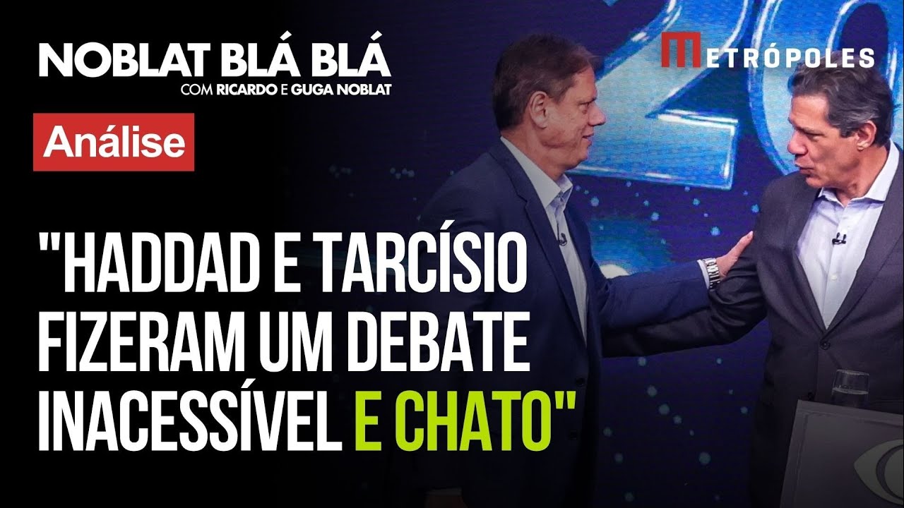 Haddad x Tarcísio: os debates começaram e a frustração levanta a pergunta sobre mudança de votos