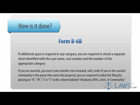 how to fill in form b