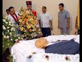 Sri Lanka President  Mahinda Rajapaksa paid his last respect