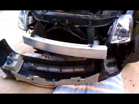 Cadillac STS headlight bulb replacement