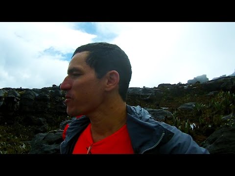 Chegada ao topo do Monte Roraima