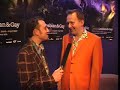 david gallagher and duncan roy (director) attend the london premiere of the picture of dorian gray, in which david plays dorian.
