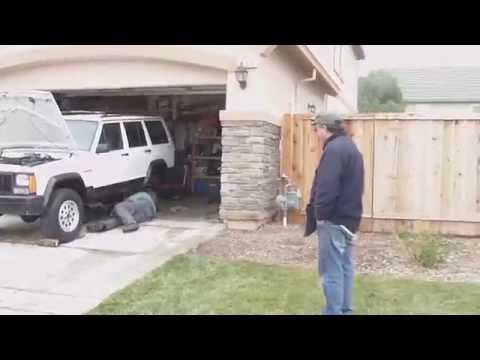Jeep cherokee lift kit install