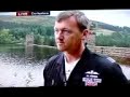 lancaster flyover with only surviving pilot watching, and richard todd interview