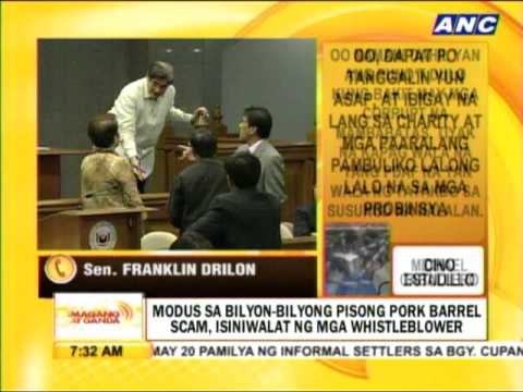 Punto por Punto: Modus sa bilyon-bilyong pisong pork barrel scam Punto por Punto: Modus sa bilyon-bilyong pisong pork barrel scam