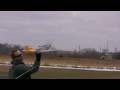 Electric P51 in high wind