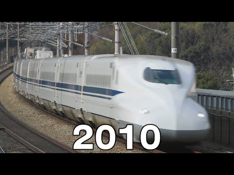 "All Shinkansen in Japan are summarized in 130 seconds." Image