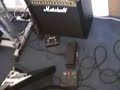 New Flying V Gibson Pickups and Marshall Amp Test Drive