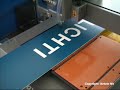 een lange plaat graveren op de EGX-400