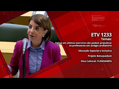 Faltas em efetivo exercício não podem prejudicar os professores em estágio probatório | Educação Especial e Inclusiva | Projeto Batuquedum | Dica Cultural: FLINKSAMPA