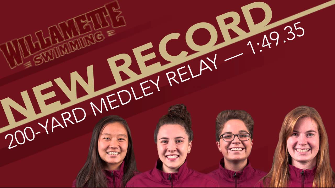 Willamette swim records fall at NWC Championships