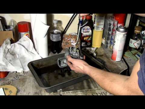 how to clean a carburetor on a atv