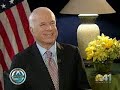 Oscar Haza entrevista al candidato Senador John McCain