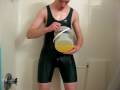 short gunge in singlet