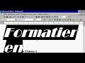 Formatieren in Word