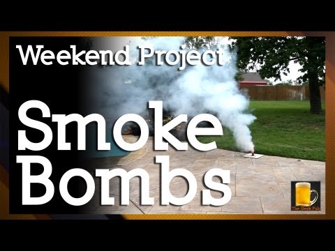how to make a smoke bomb with no fuse