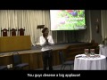 Workshop given by Josane Mary about her experiences as a Harvard student