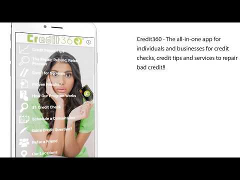 Credit360 Credit Repair App for Google Play and the Apple App Store