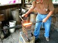 Barrel forging demonstration