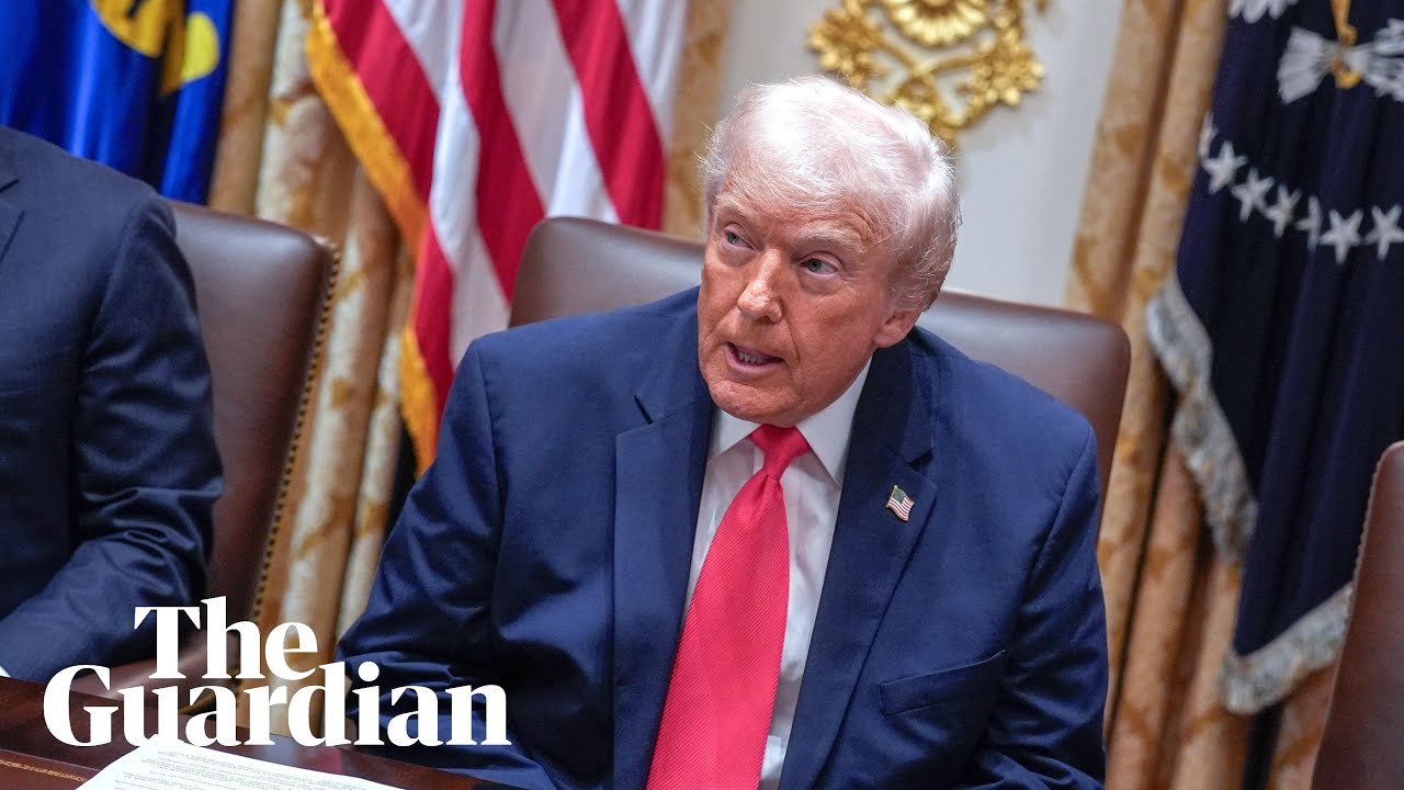 Donald Trump participates in a roundtable discussion – watch live